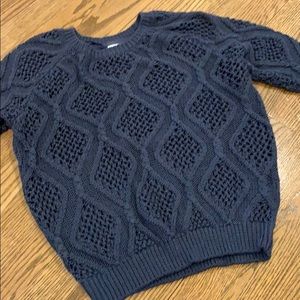 Twik deep blue sweater EUC